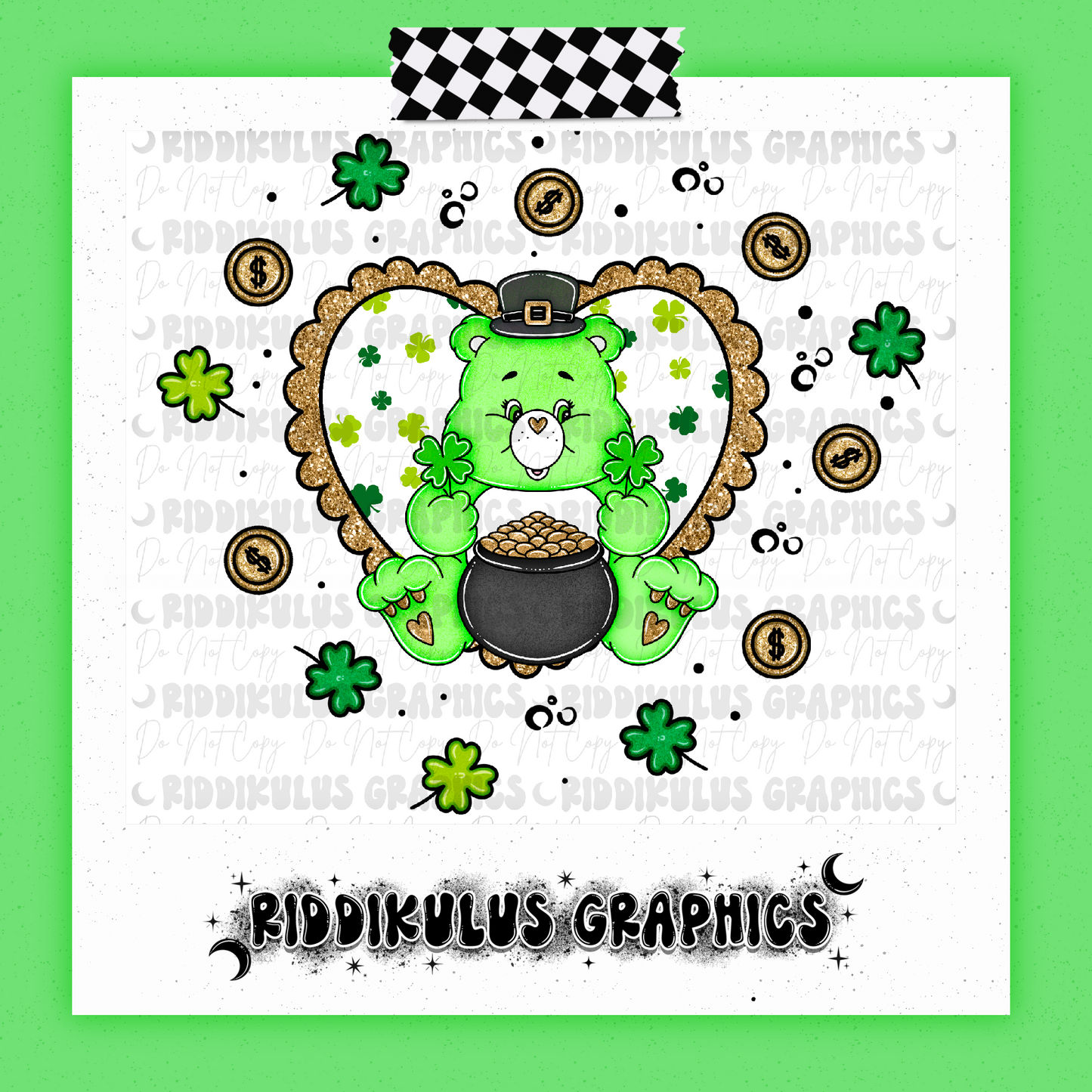 Lucky Little Bear PNG