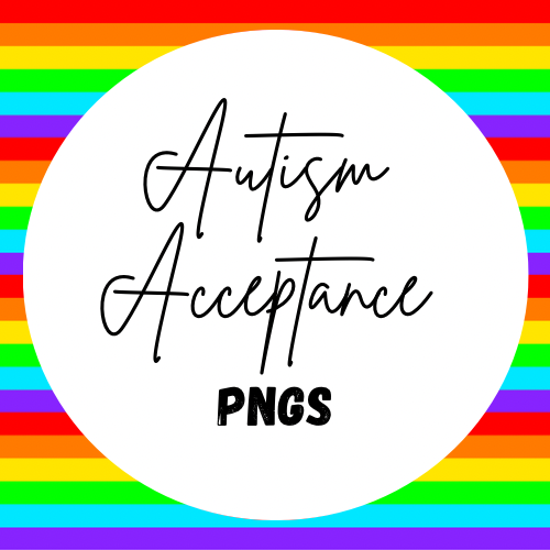 Autism Acceptance PNGs