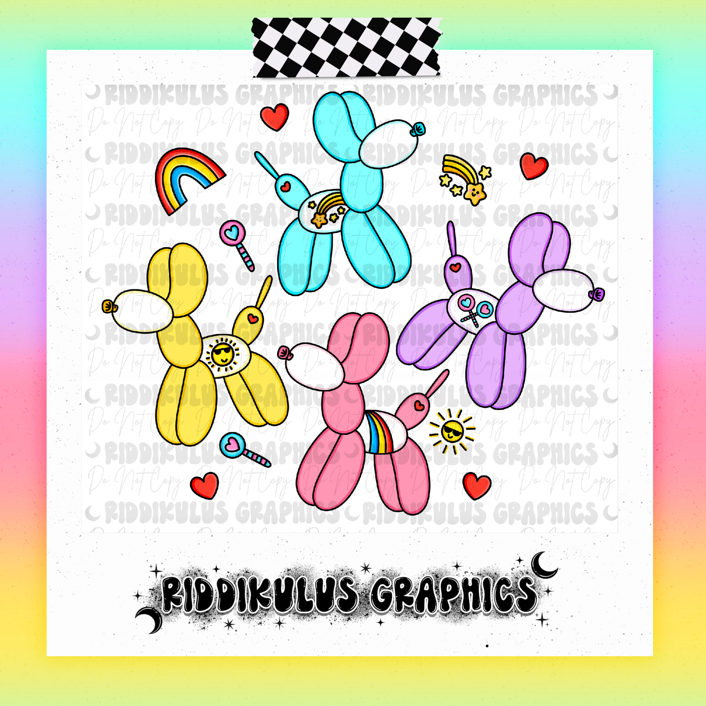 Care-a-lot Balloon Dog PNGs