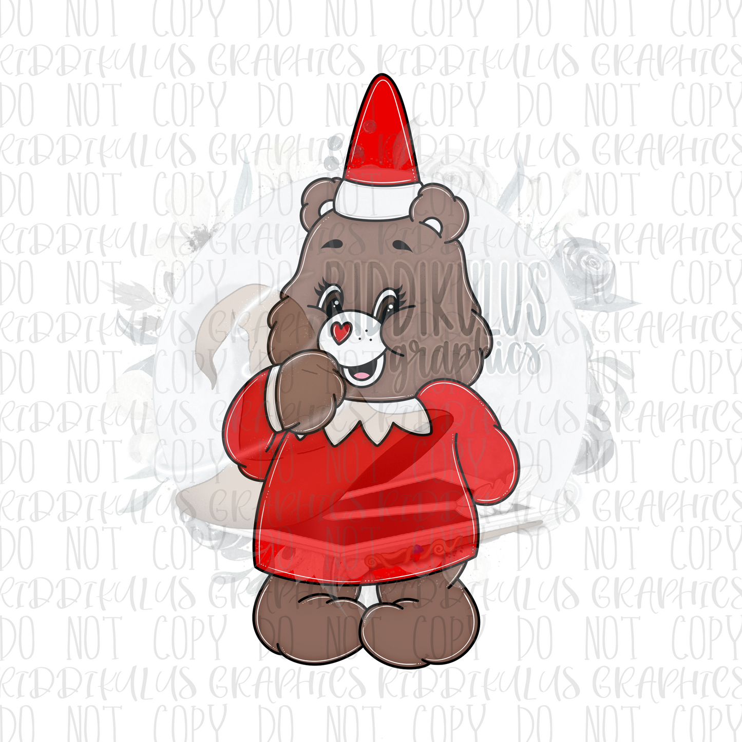 Elf On a Shelf Bears PNG (Girl)