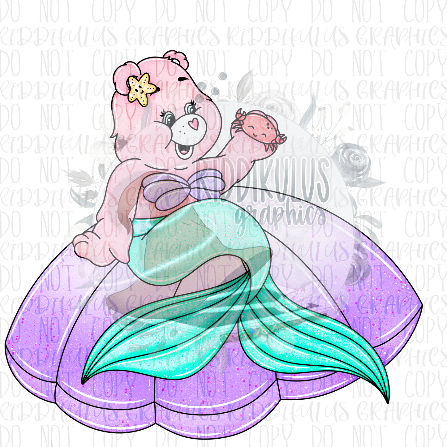 Mermaid Bear PNGs