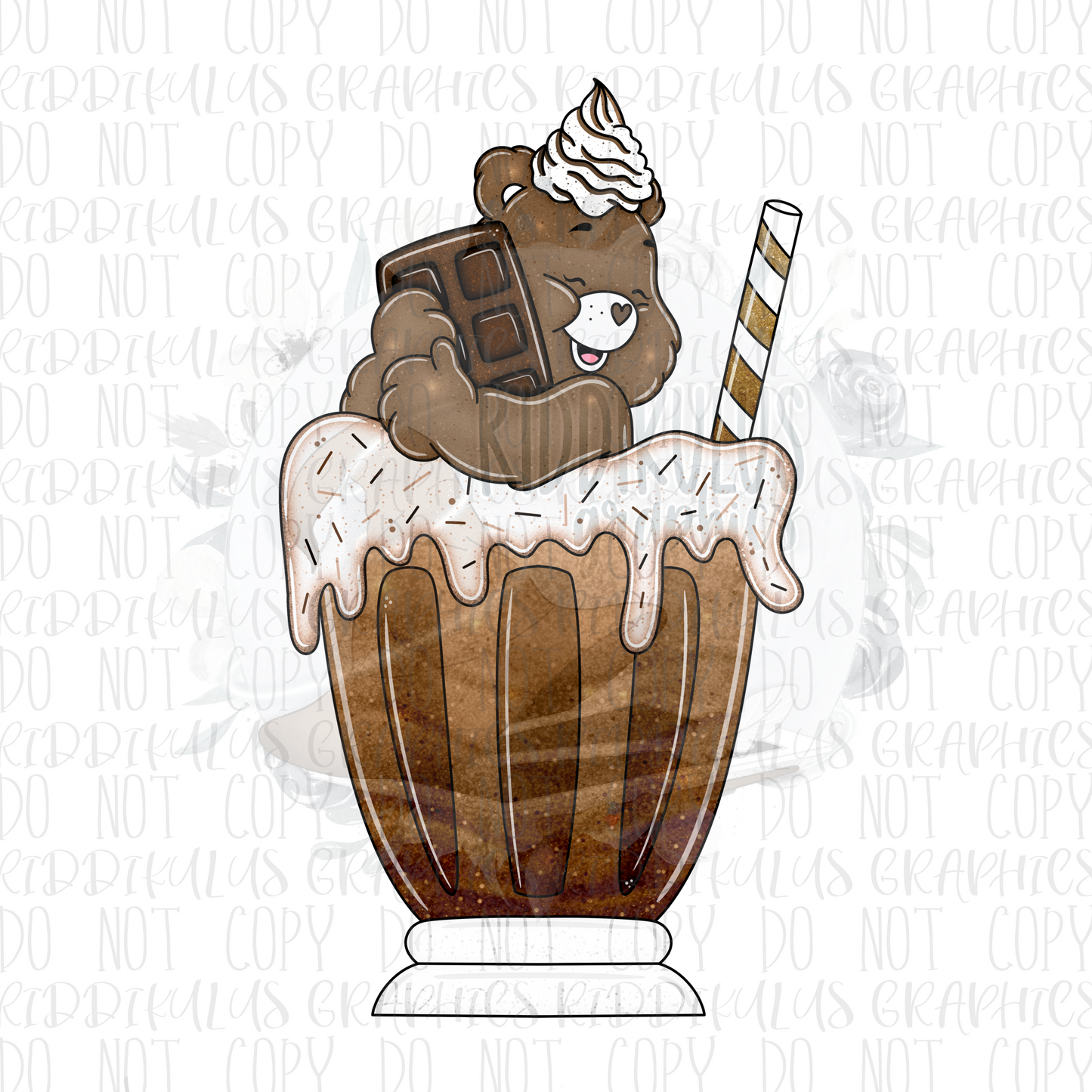 Milkshake Bear PNGs