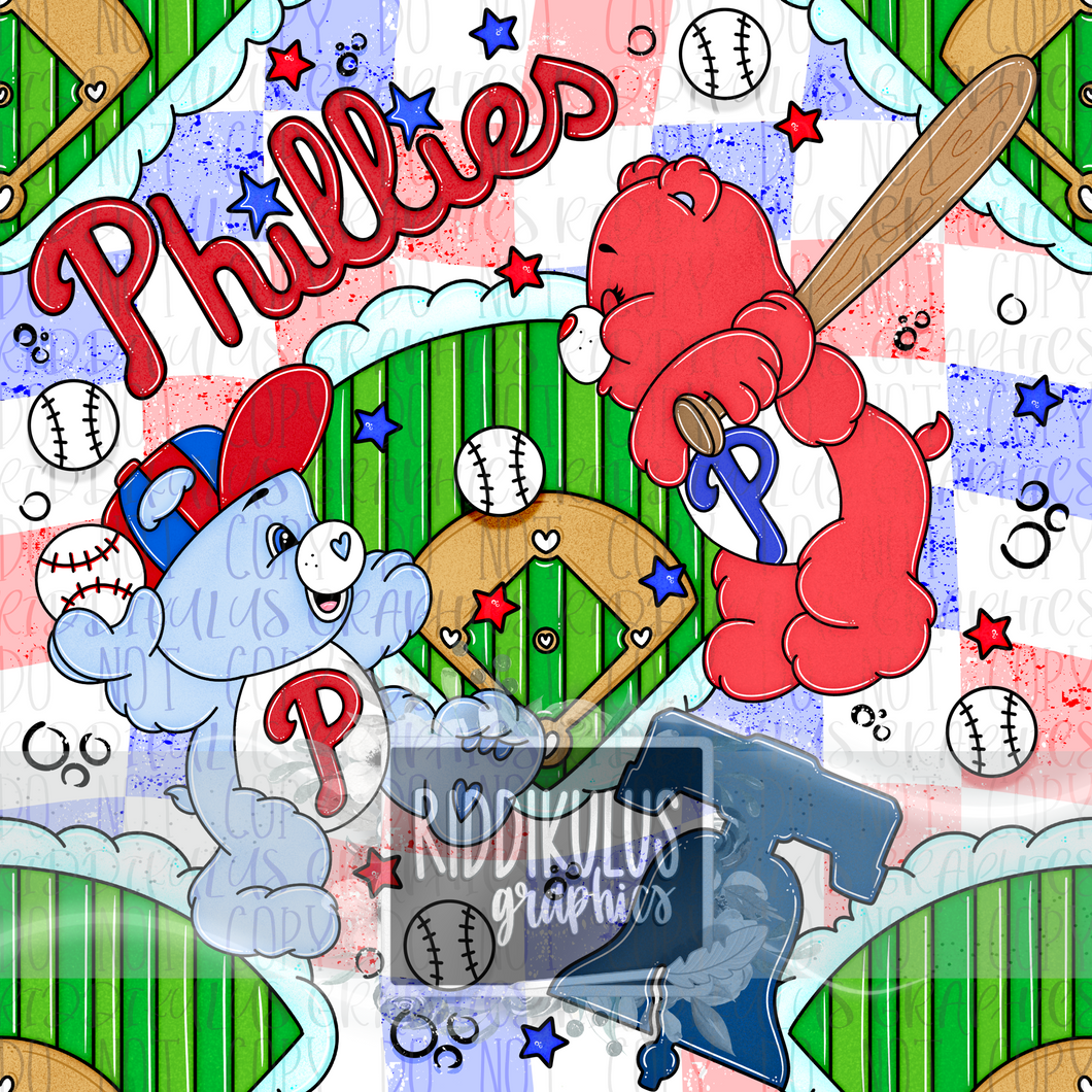 Baseball Phillies Bears