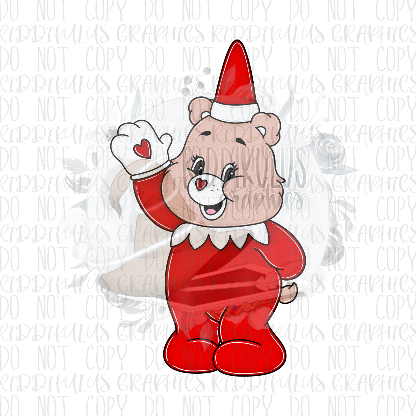 Elf On a Shelf Bears PNG (Boy)