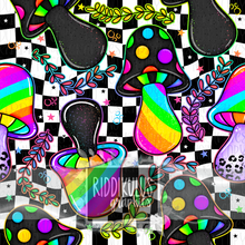 Load image into Gallery viewer, Neon Rainbow Mushies
