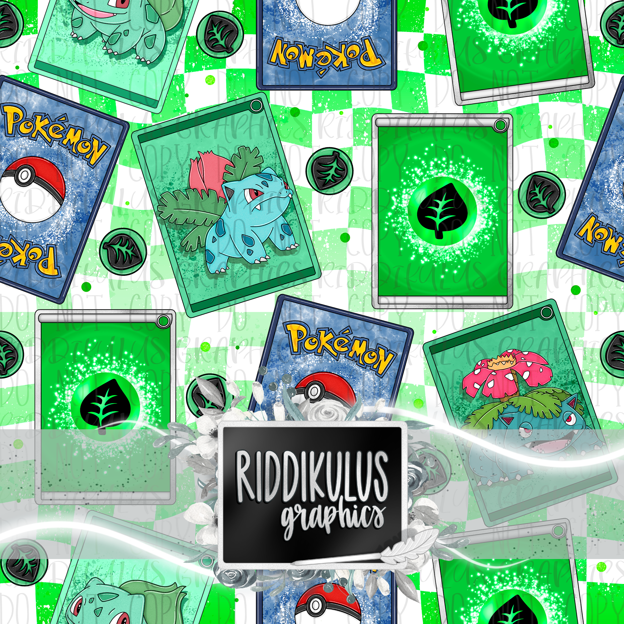 Leaf Pocket Monsters – RiddikulusGraphics