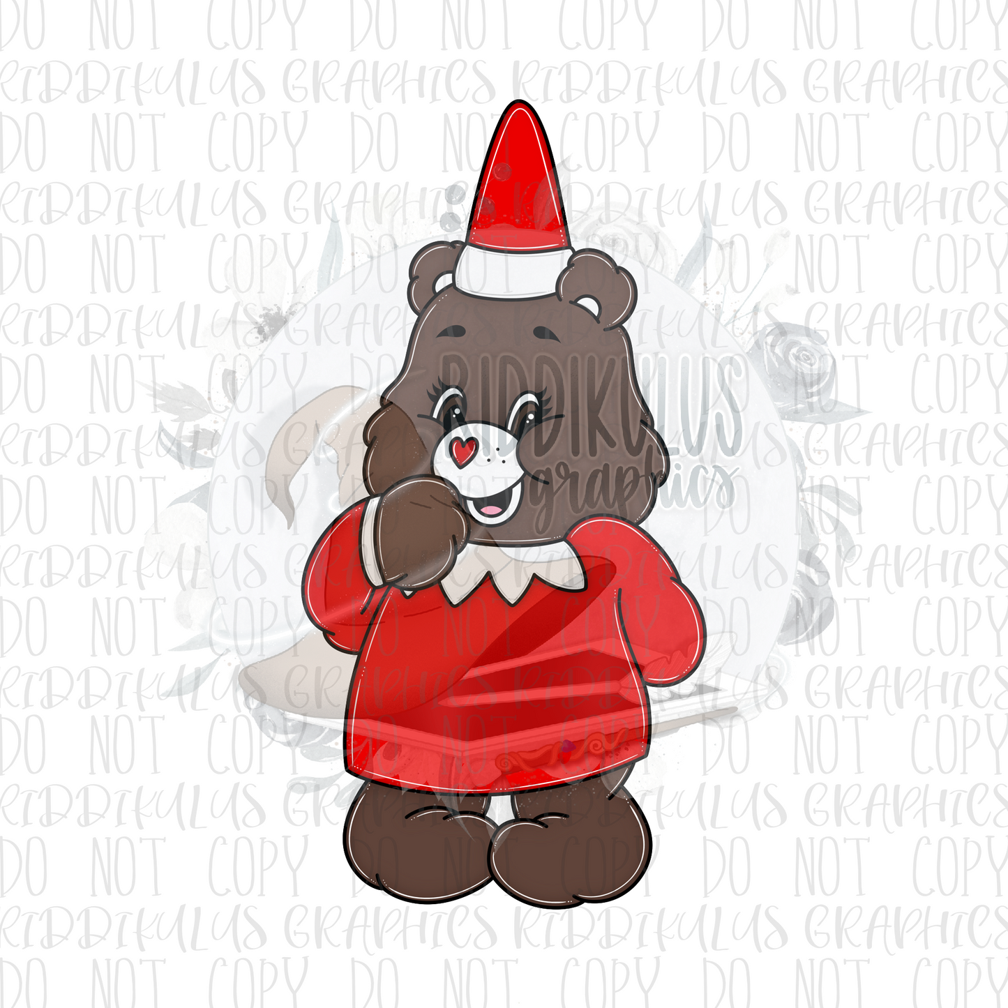 Elf On a Shelf Bears PNG (Girl)