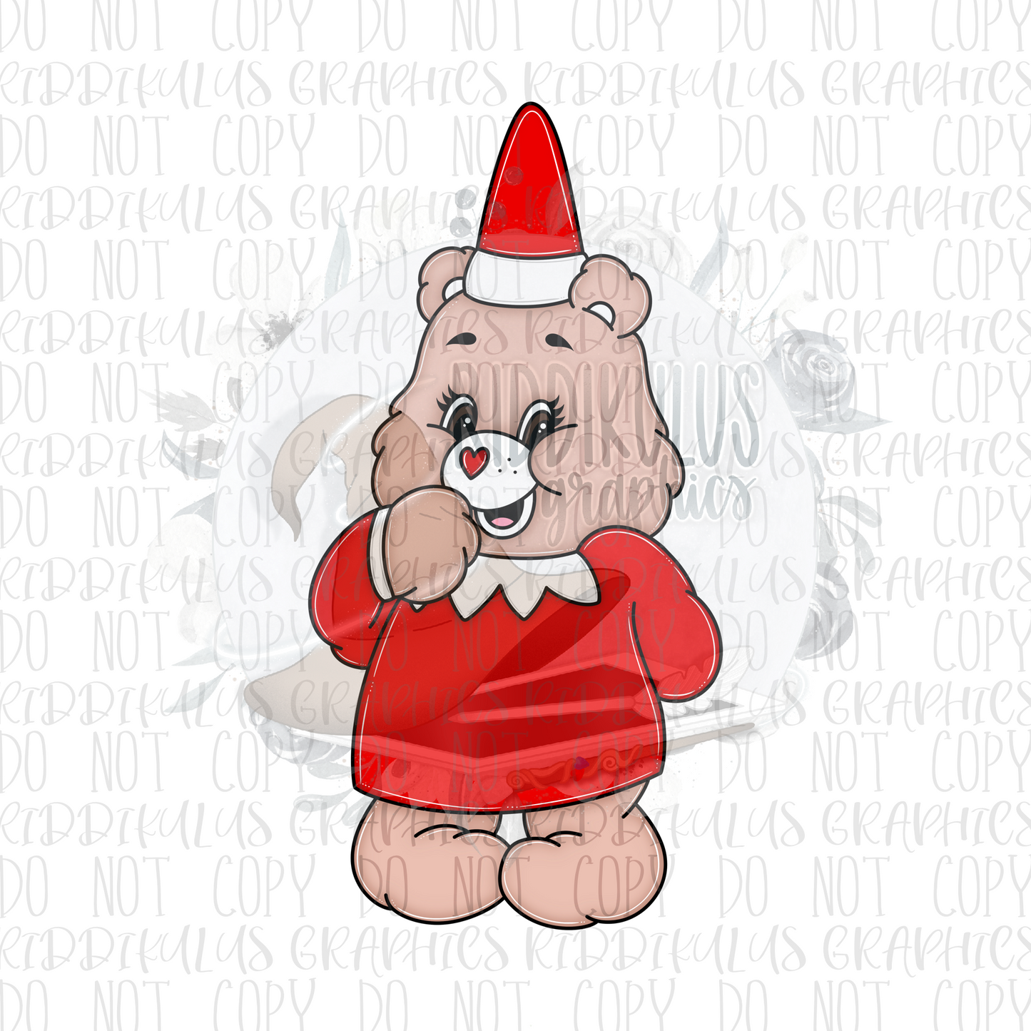 Elf On a Shelf Bears PNG (Girl)