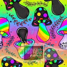 Load image into Gallery viewer, Neon Rainbow Mushies
