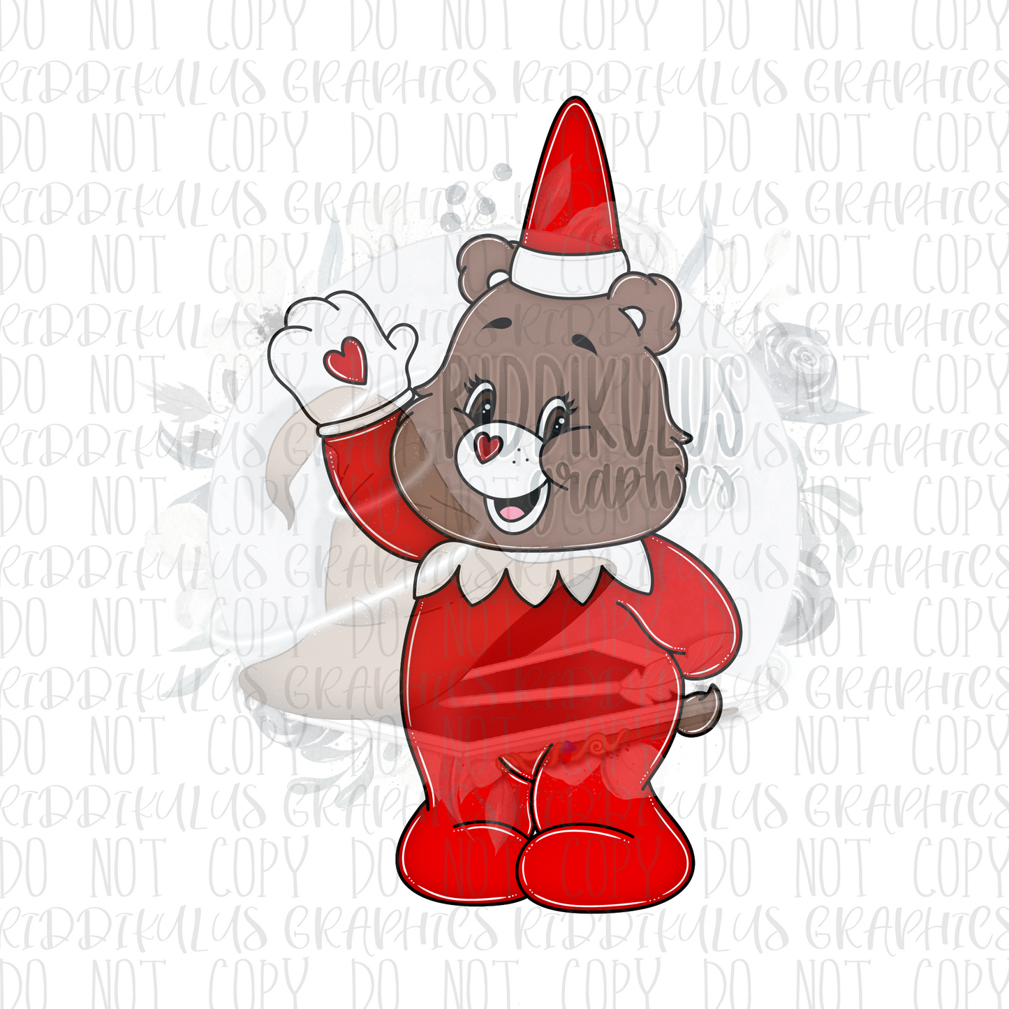 Elf On a Shelf Bears PNG (Boy)