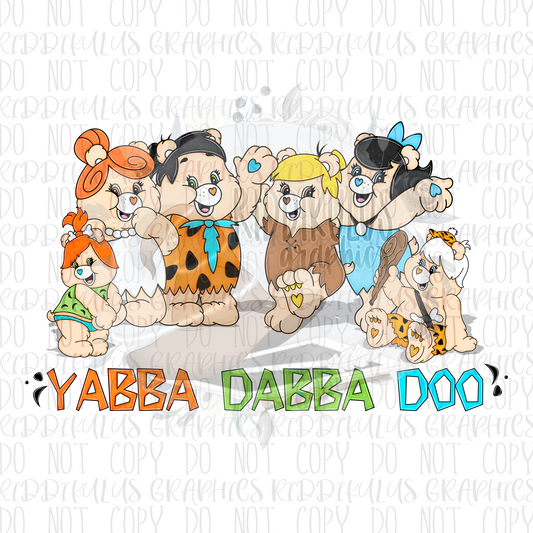 Yabba Dabba Doo Bears PNG