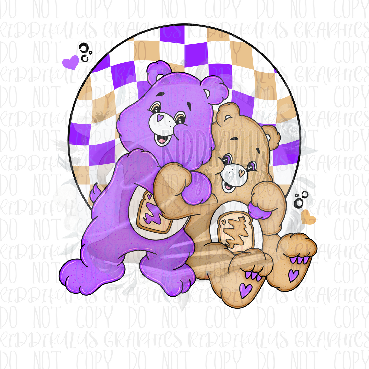 PB&J Bear PNGs