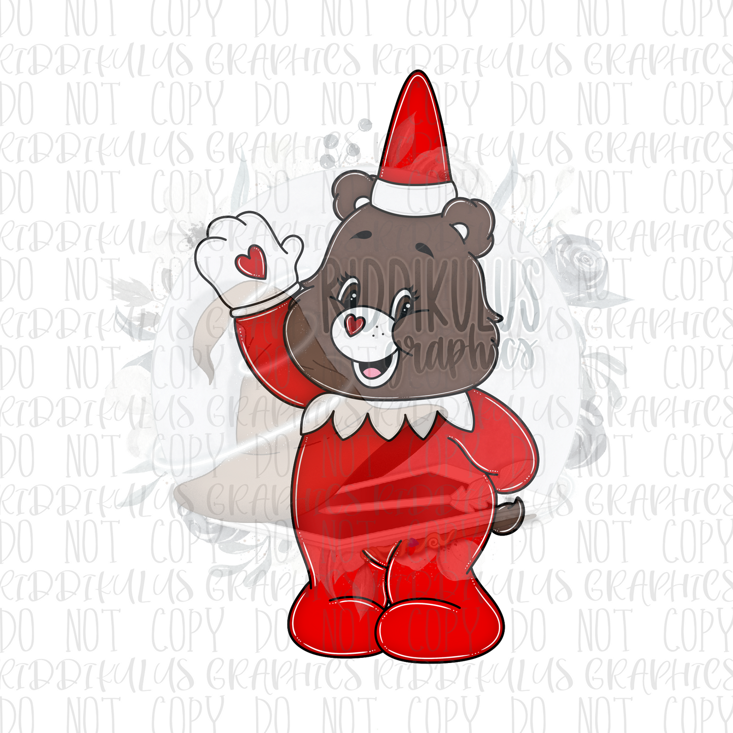 Elf On a Shelf Bears PNG (Boy)