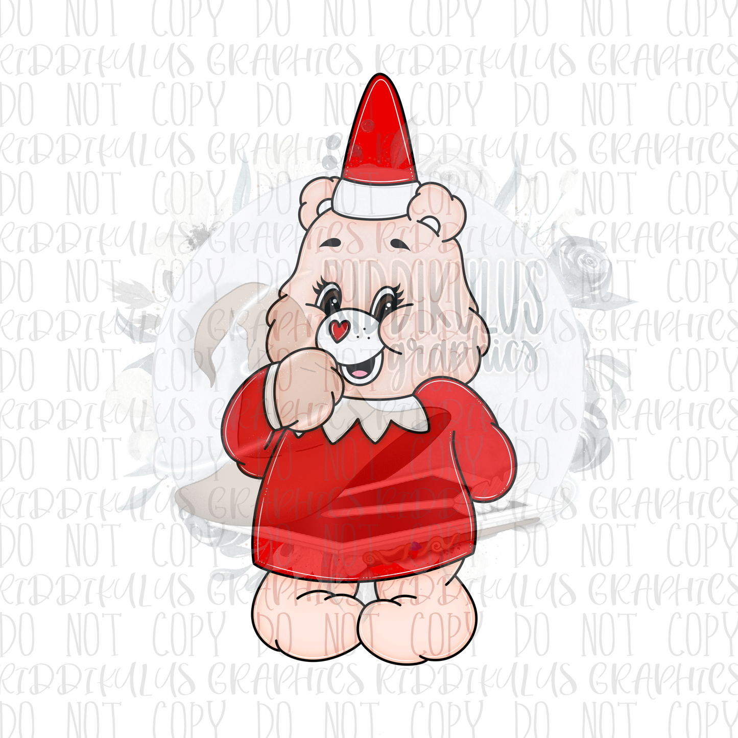 Elf On a Shelf Bears PNG (Girl)