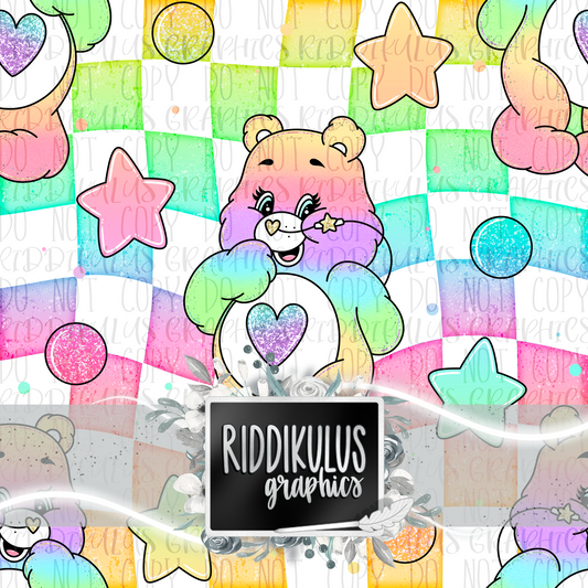 Tubie Bear (Rainbow)