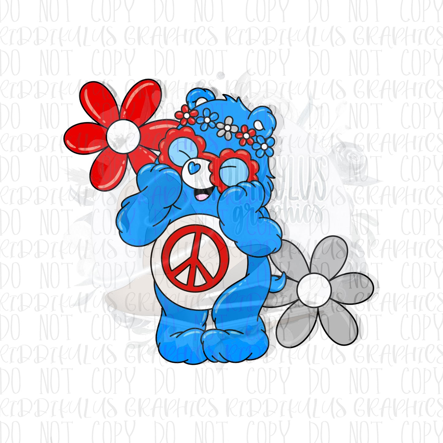 Patriotic Peace Bears