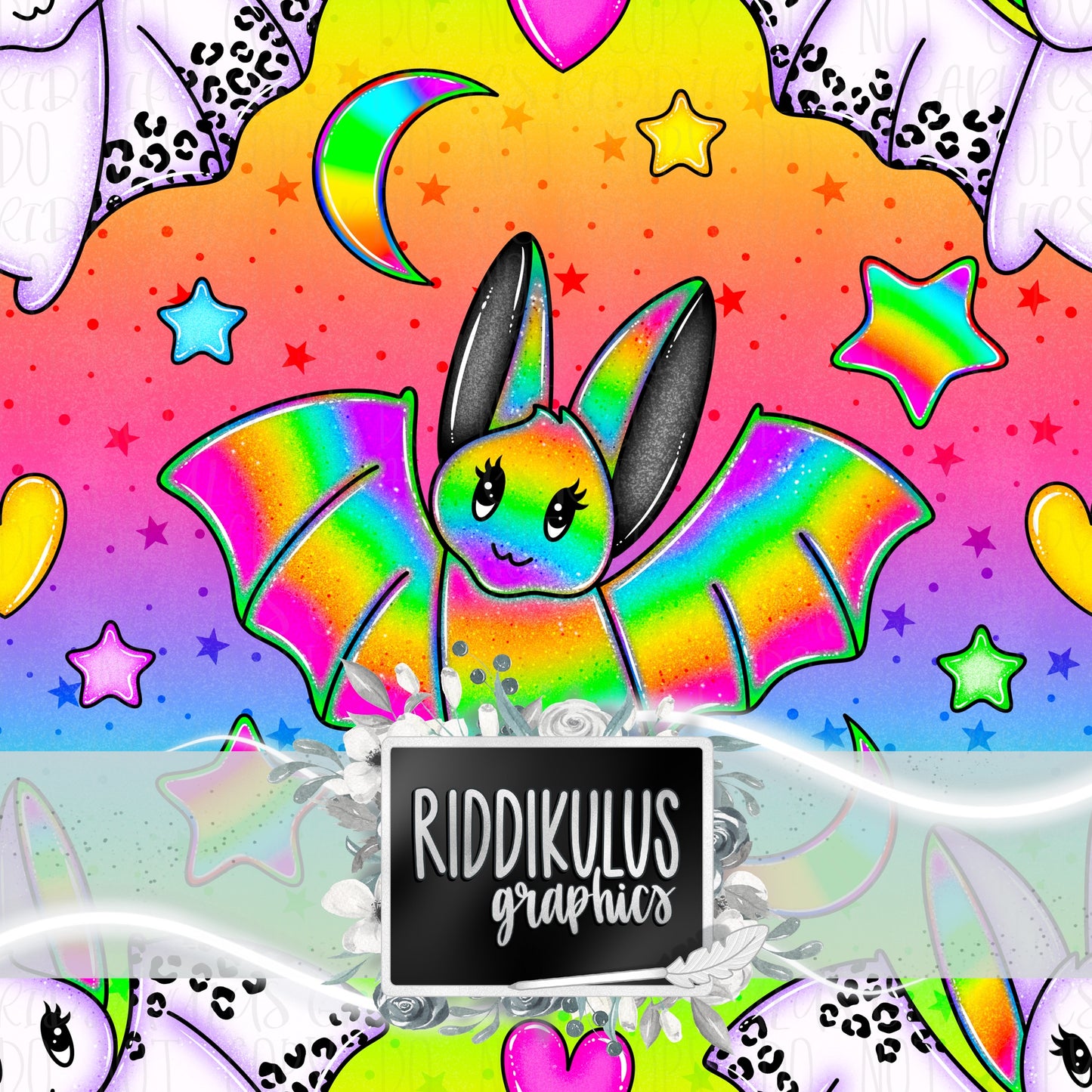 Neon Rainbow Bats (Rainbows)