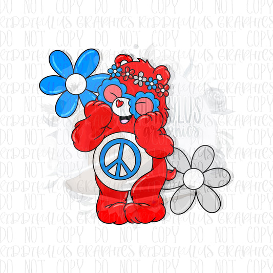 Patriotic Peace Bears