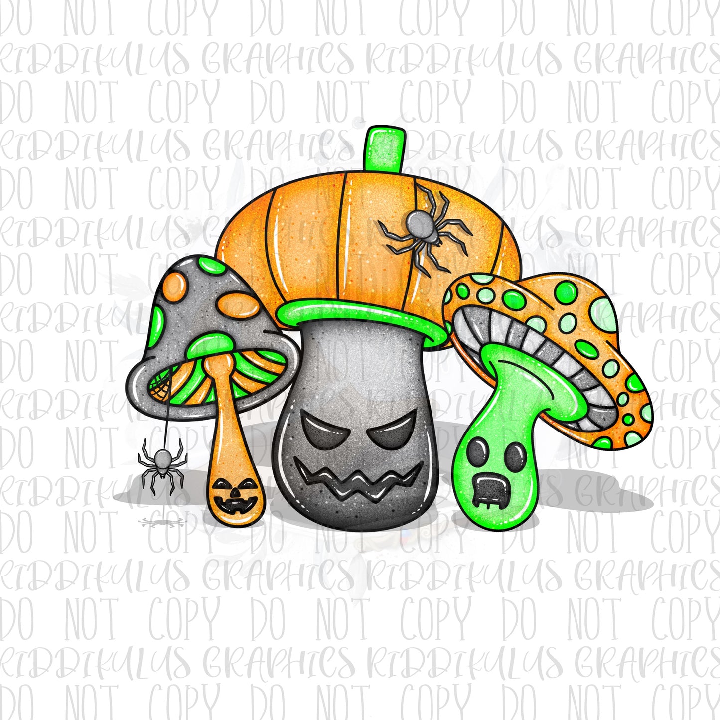 PumpkinShrooms PNG