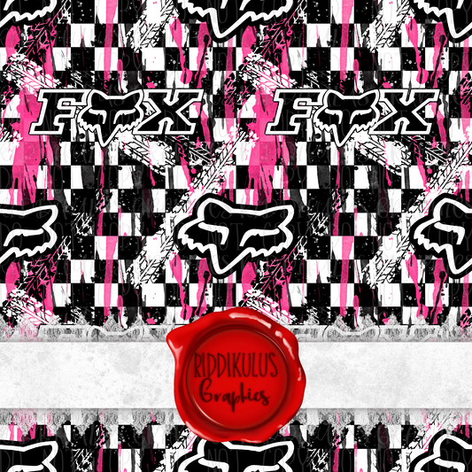 Foxy Checkered (Pink)