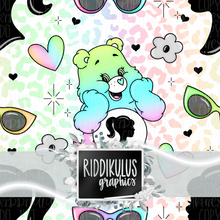 Load image into Gallery viewer, Rainbow Bar-Bear ( Cat Eye Glasses )
