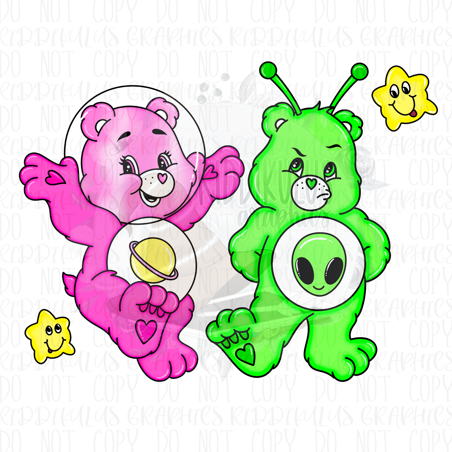 Outta This World Buddies ( Pink )