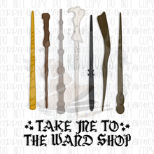 Load image into Gallery viewer, Take Me To The Wand Shop
