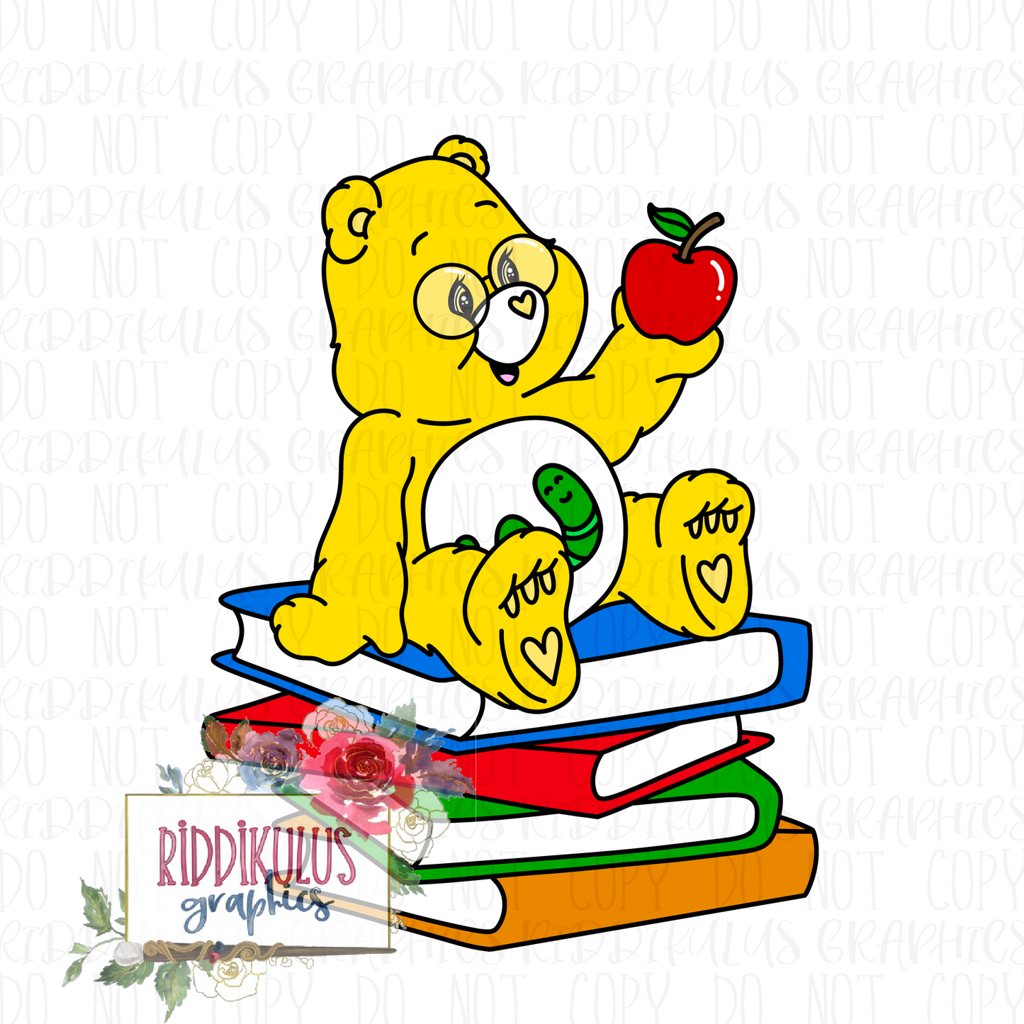 Back To School Bear PNG