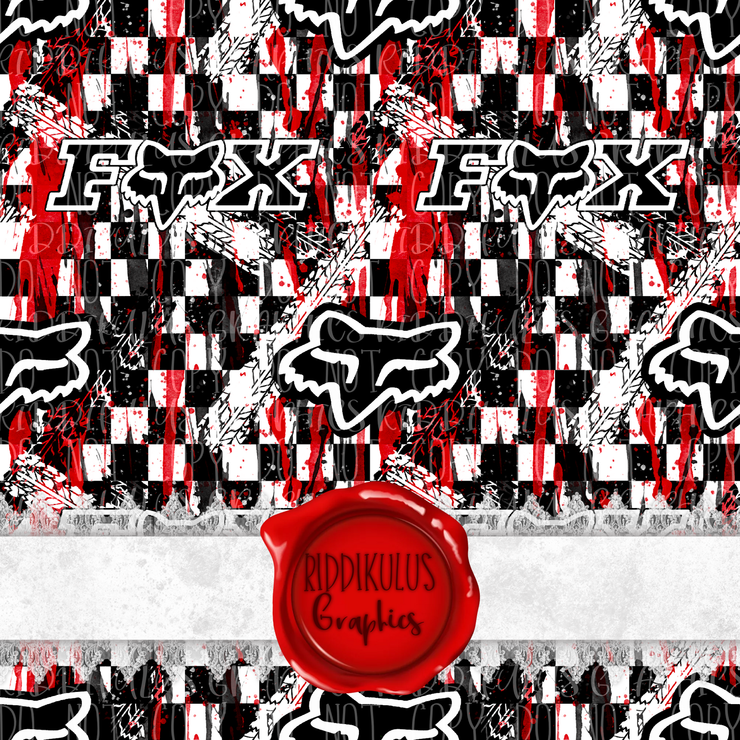 Foxy Checkered (Red)