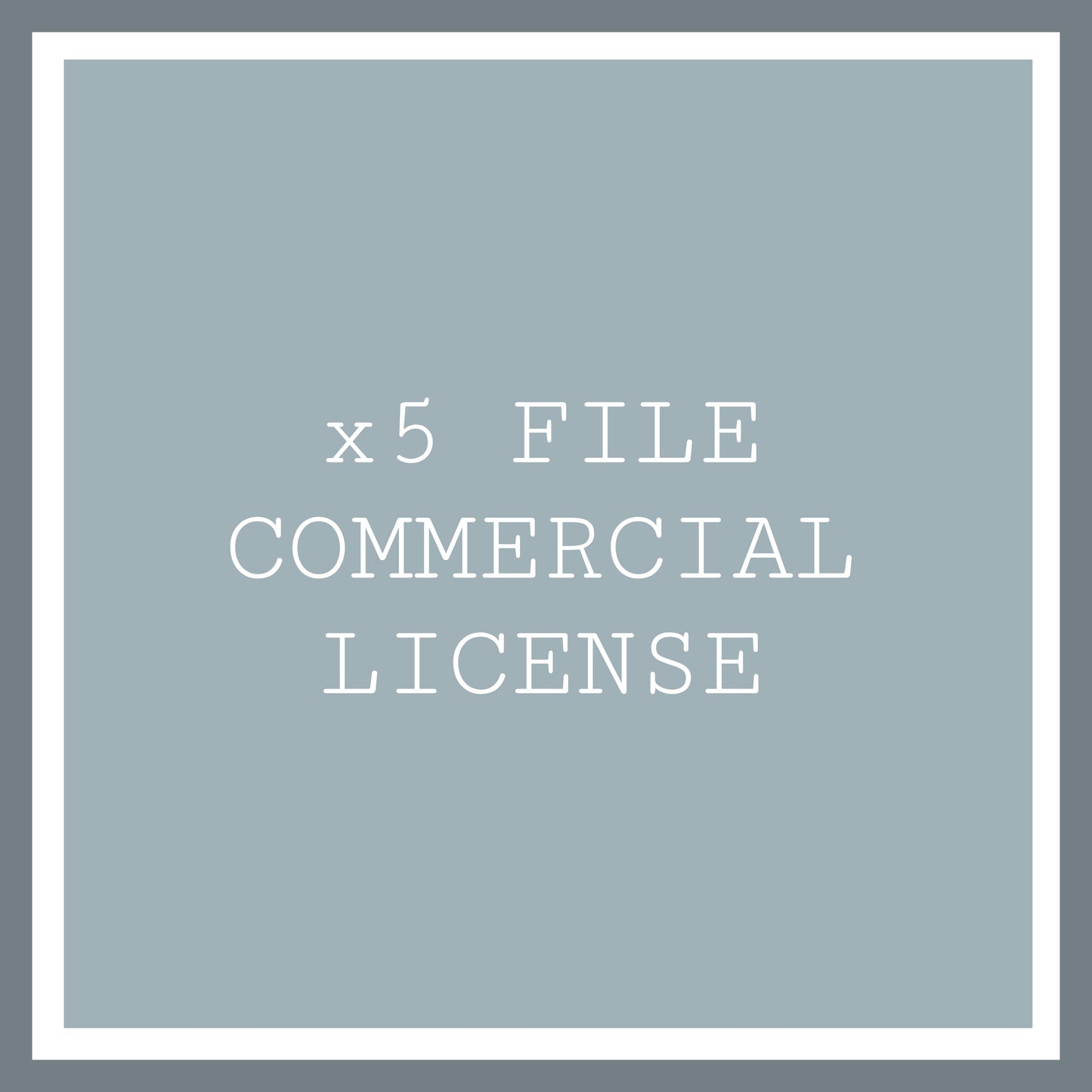 X5 Files Commercial License (Annual)