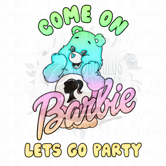 Let’s Go Bar-Bear! ( Rainbow )