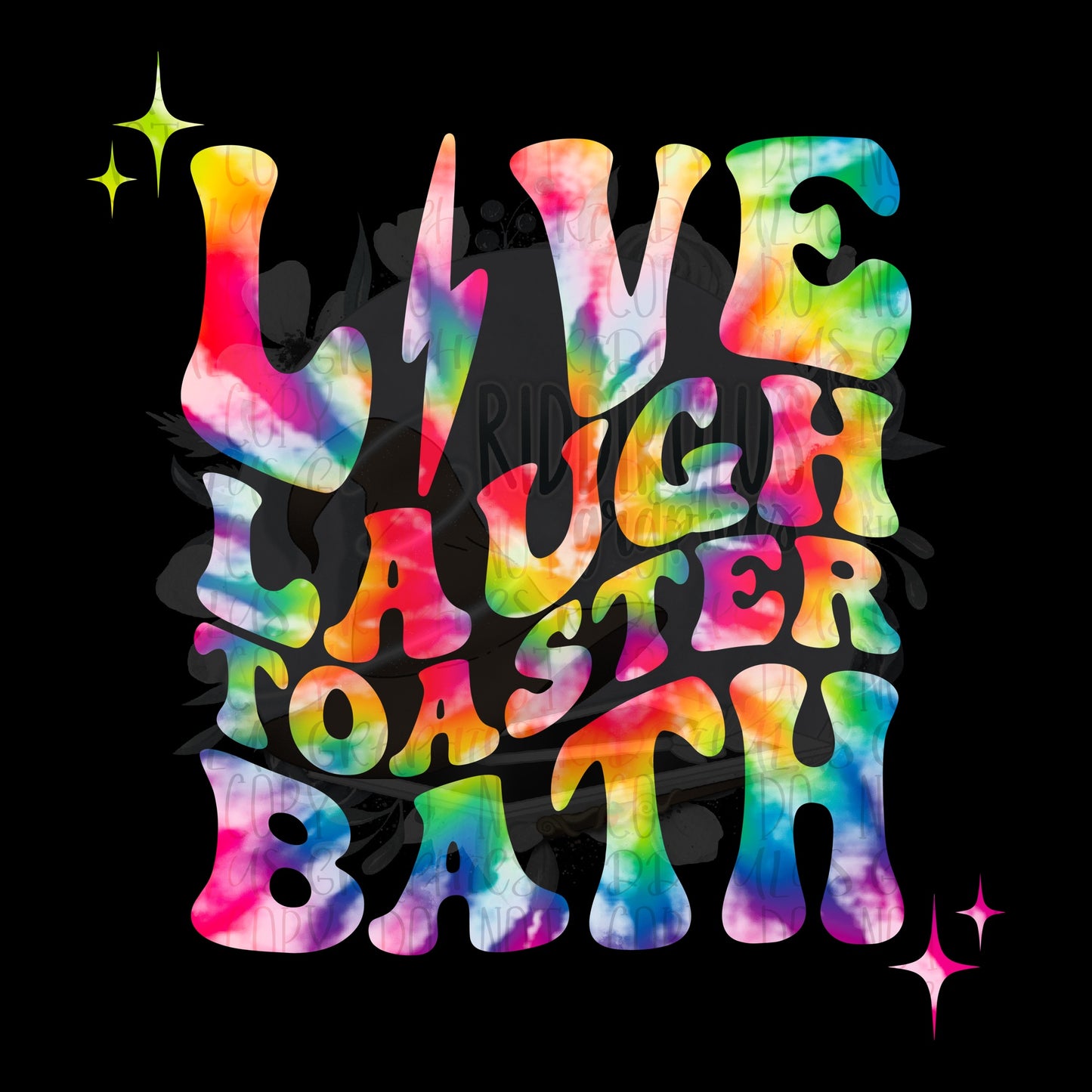 Live, Laugh, Toaster Bath (Bolt)