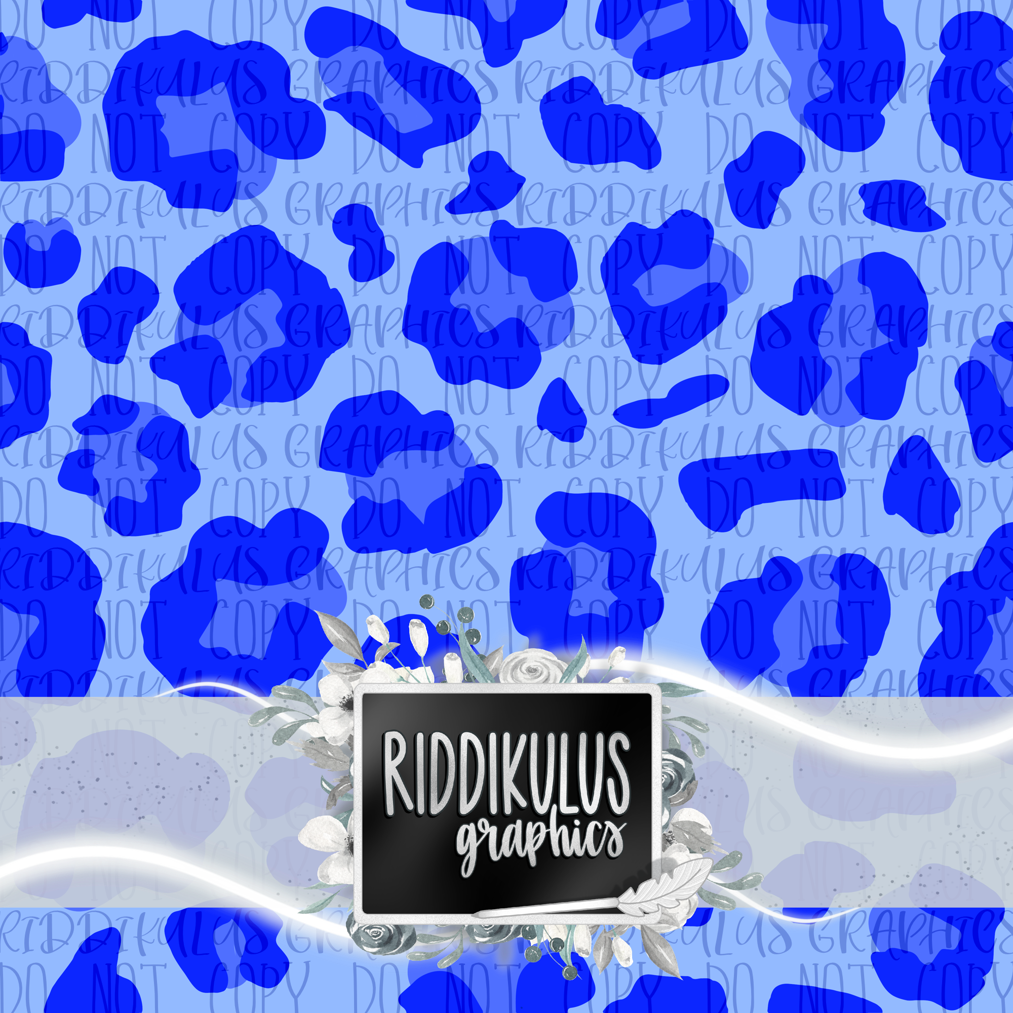 Blue Leopard – RiddikulusGraphics