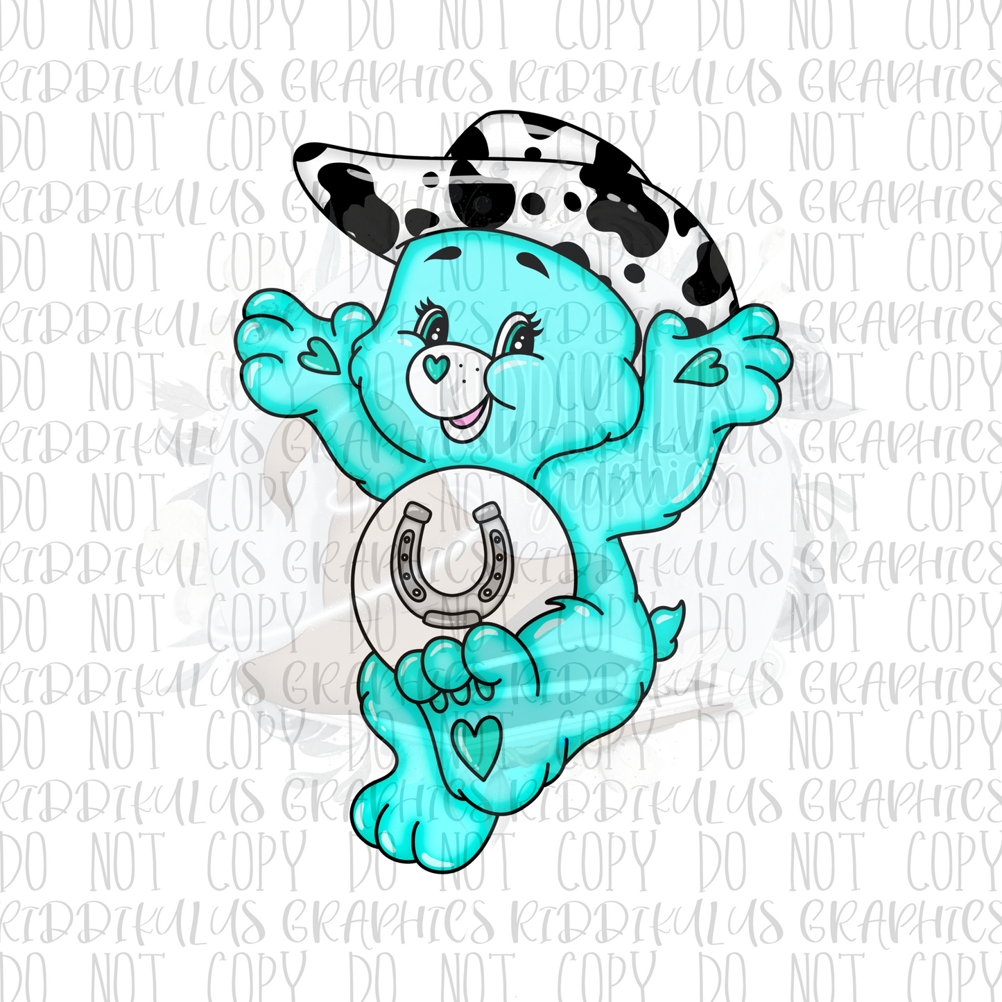 CowBear (Teal)