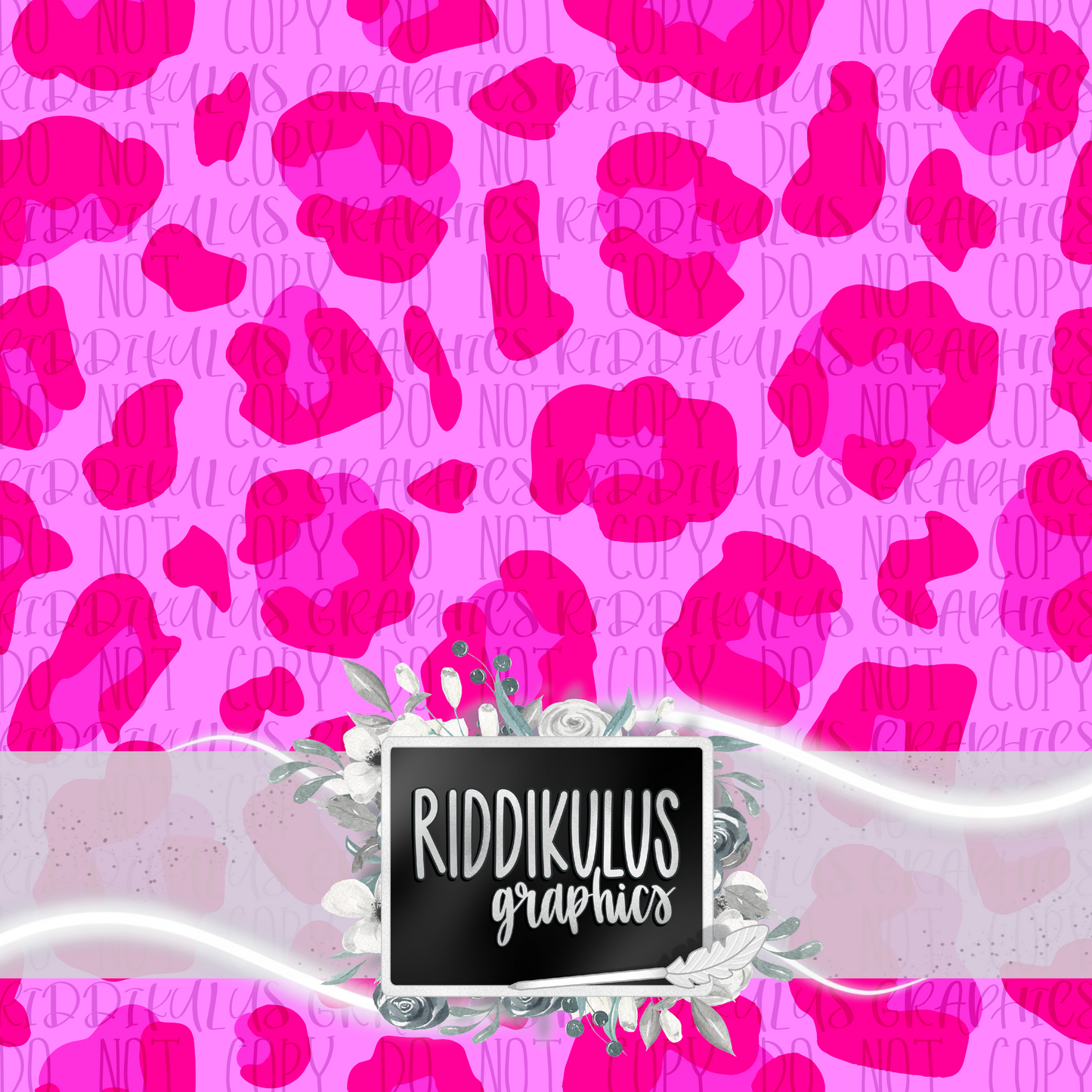 Neon Pink Leopard